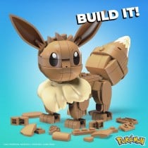 Personnage articulé Mega Construx  Eevee Medium + 7 Ans 215 Pièces