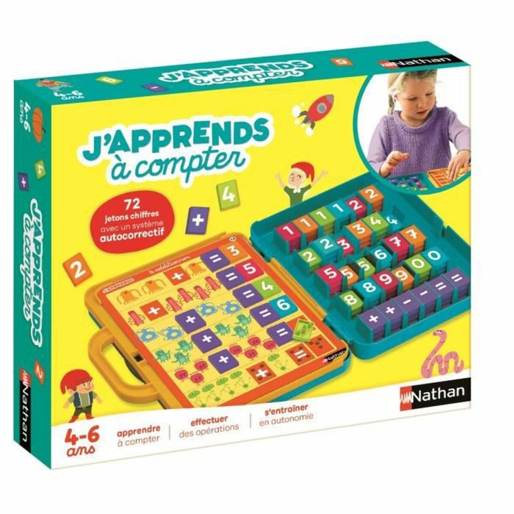 Board game Nathan I'm learning to count (FR)