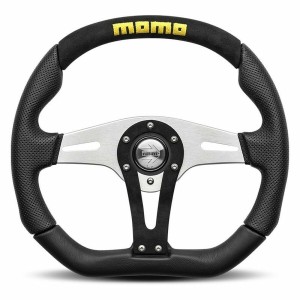 Racing Steering Wheel MOMO TREK Black Ø 35 cm