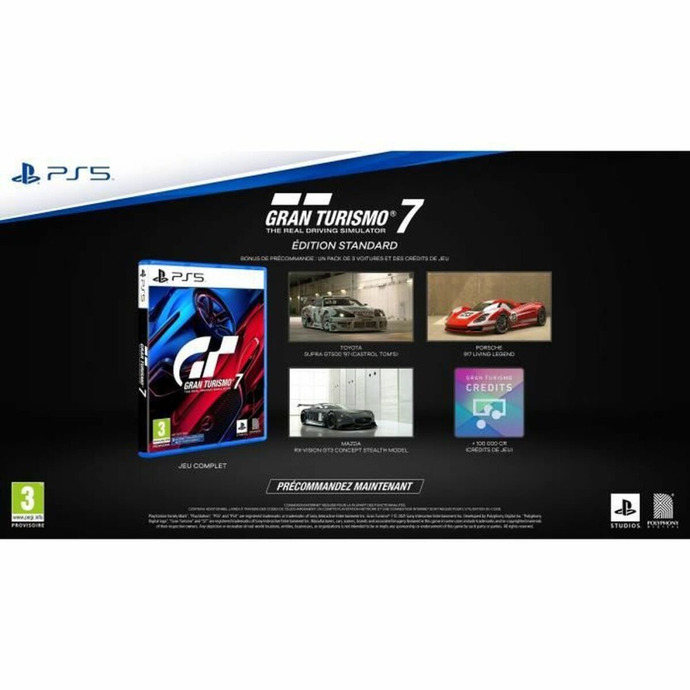 PlayStation 5 Video Game Polyphony Digital Gran Turismo 7