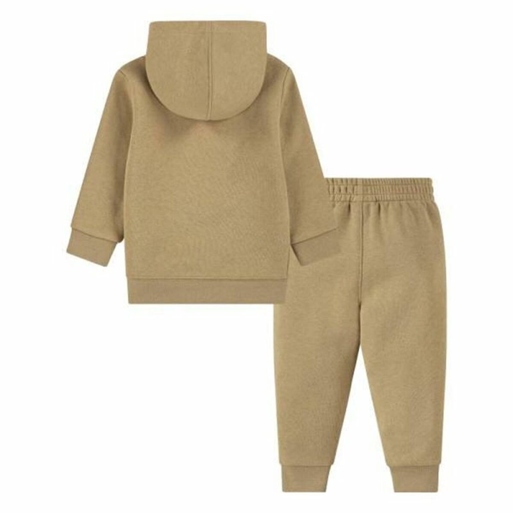 Children’s Tracksuit Jordan Mj Essentials Flc Brown