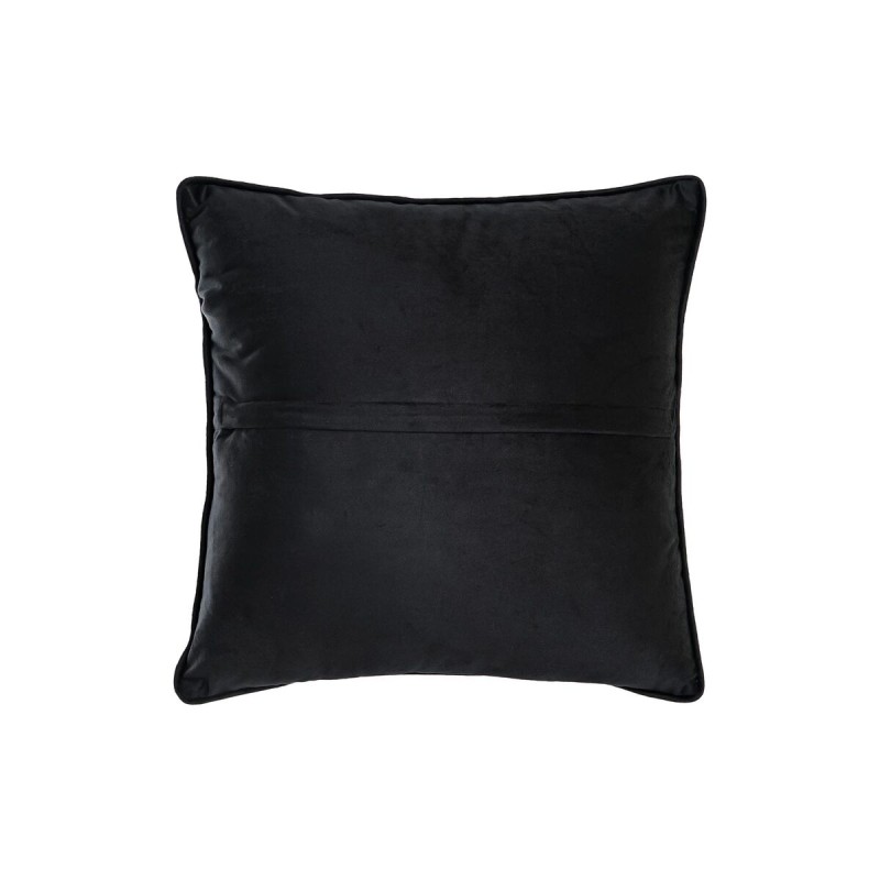 Coussin DKD Home Decor Noir Doré 45 x 10 x 45 cm Arabe