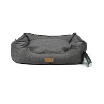 Dog Bed Gloria Grey 95 x 75 cm