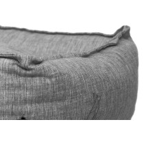 Dog Bed Gloria Grey 95 x 75 cm