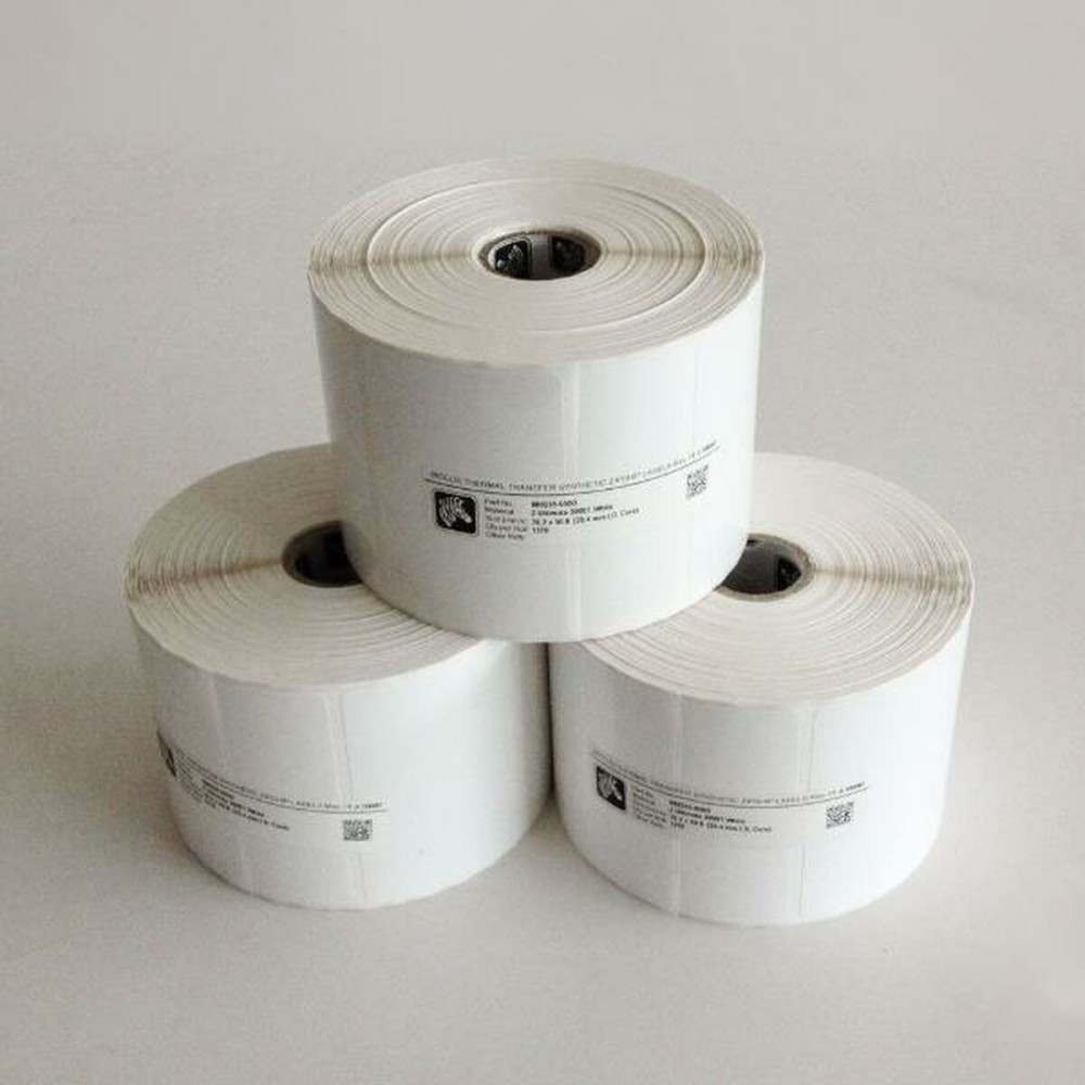 Thermal Paper Roll Zebra 87443 Silver 76,2 mm