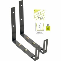 Jardiniere Support Garden ID Wall Hook Black