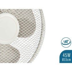 Table Fan Argon FT-26A White 45 W 27 x 51 x 33,5 cm