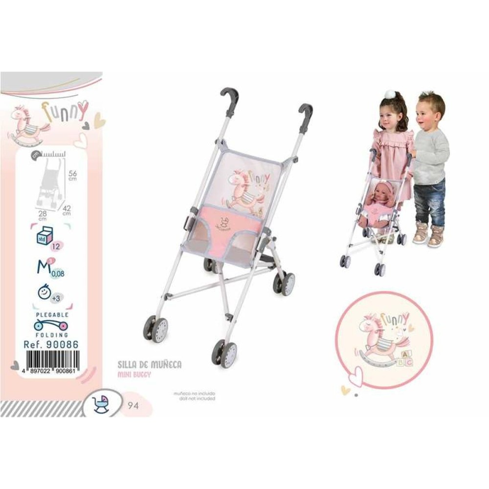 Doll Stroller Decuevas Funny 28 x 46 x 56 cm