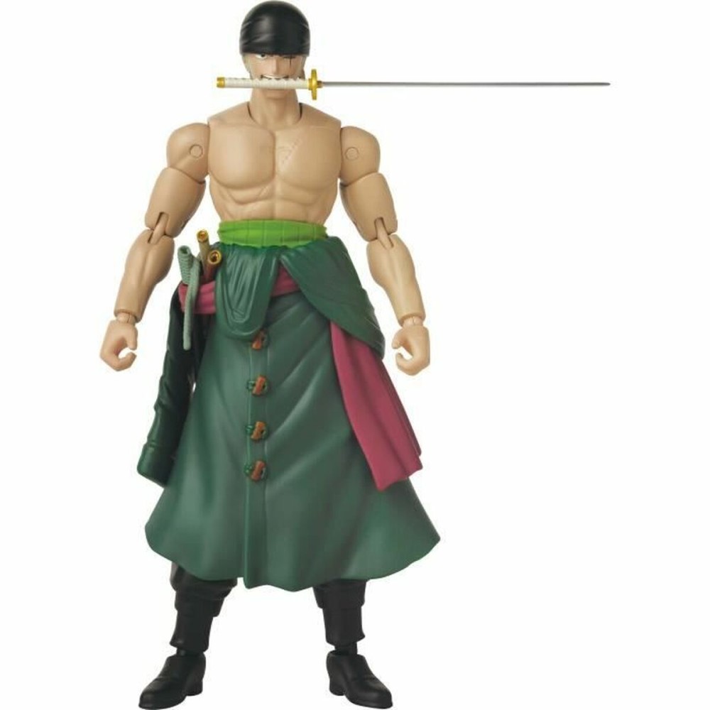 Jointed Figure One Piece Anime Heroes: Zoro Style 3 Swords 17 cm