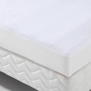 Mattress protector Poyet  Motte White 80 x 190 cm Impermeable