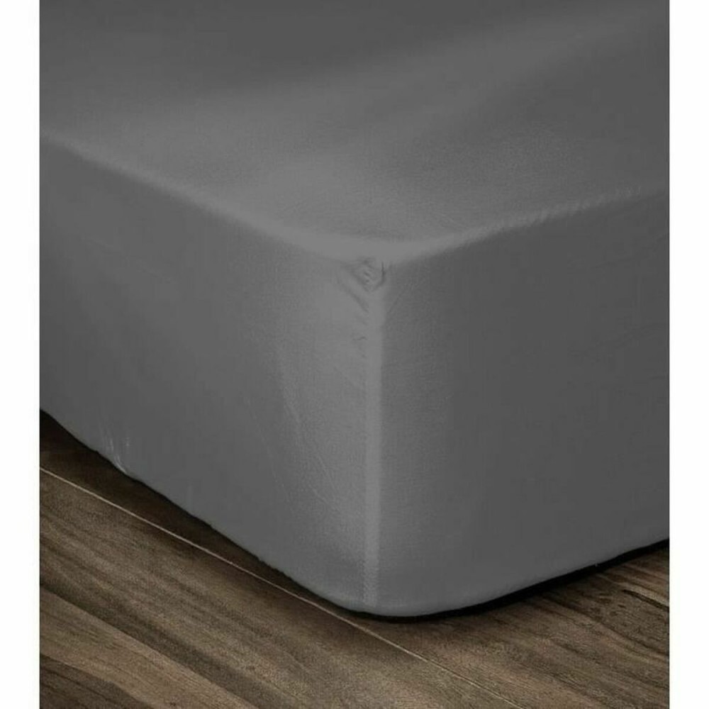 Bettlaken Lovely Home Grau Dunkelgrau Doppelbett 140 x 190 cm