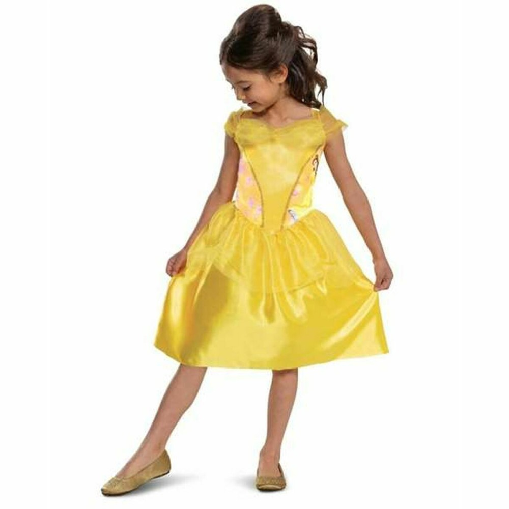 Déguisement pour Enfants Disney Princess Bella Basic Plus Jaune