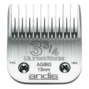 Shaving razor blades Andis 3 3/4 Steel Chromed