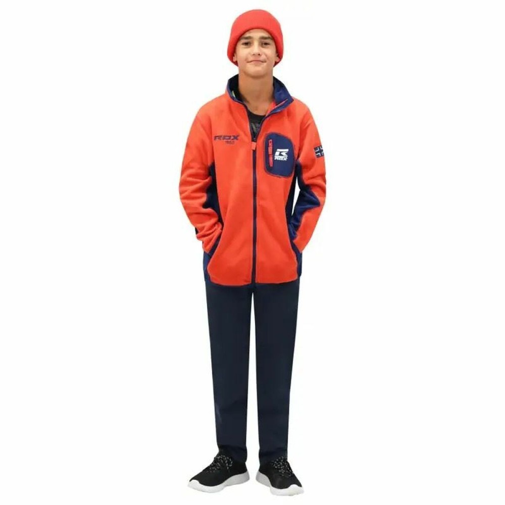 Fleece Rox R-Aircraft Rot Orange Für Kinder