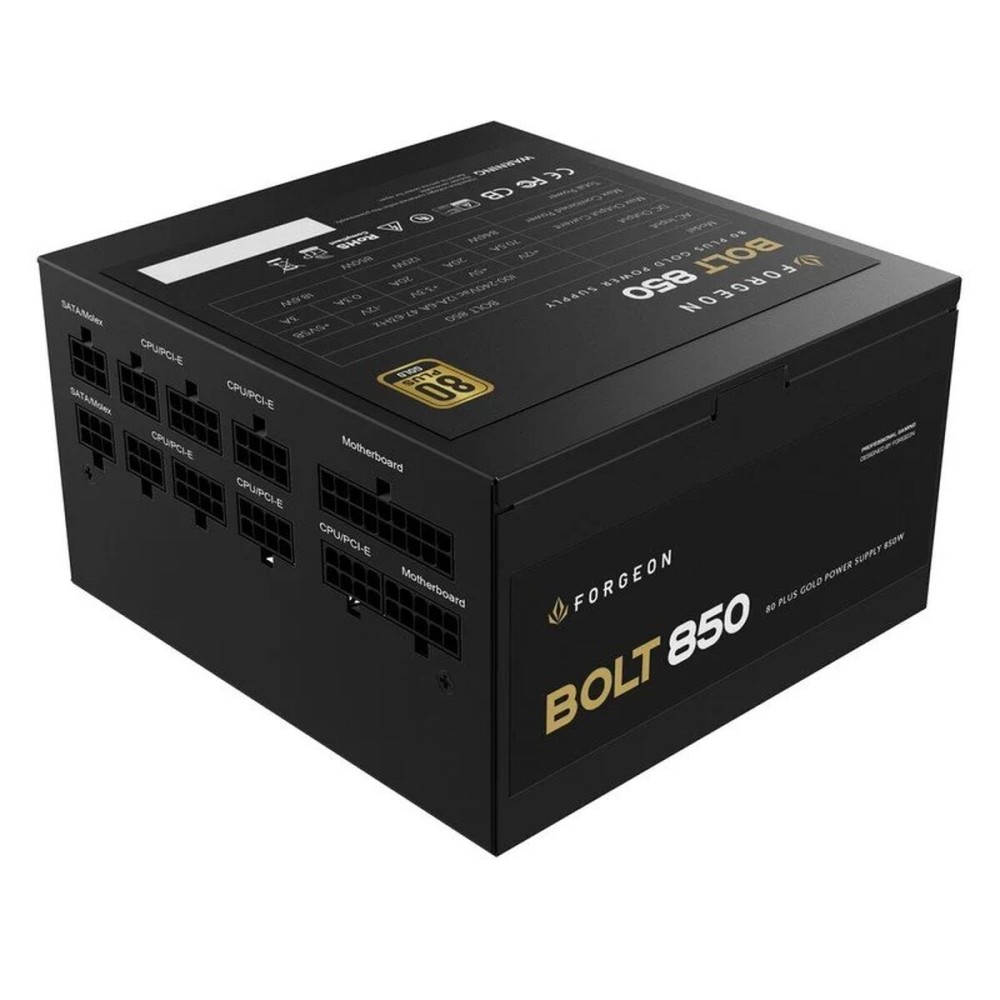 Gaming Power Supply Forgeon Bolt PSU 850W 850 W 80 Plus Gold