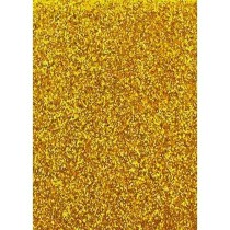 Papier Fama Glitter Doré Feuille de Mousse 50 x 70 cm (10 Unités)