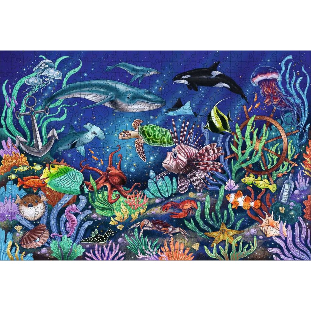 Puzzle Ravensburger Colorful Marine World 00017515 500 Pièces