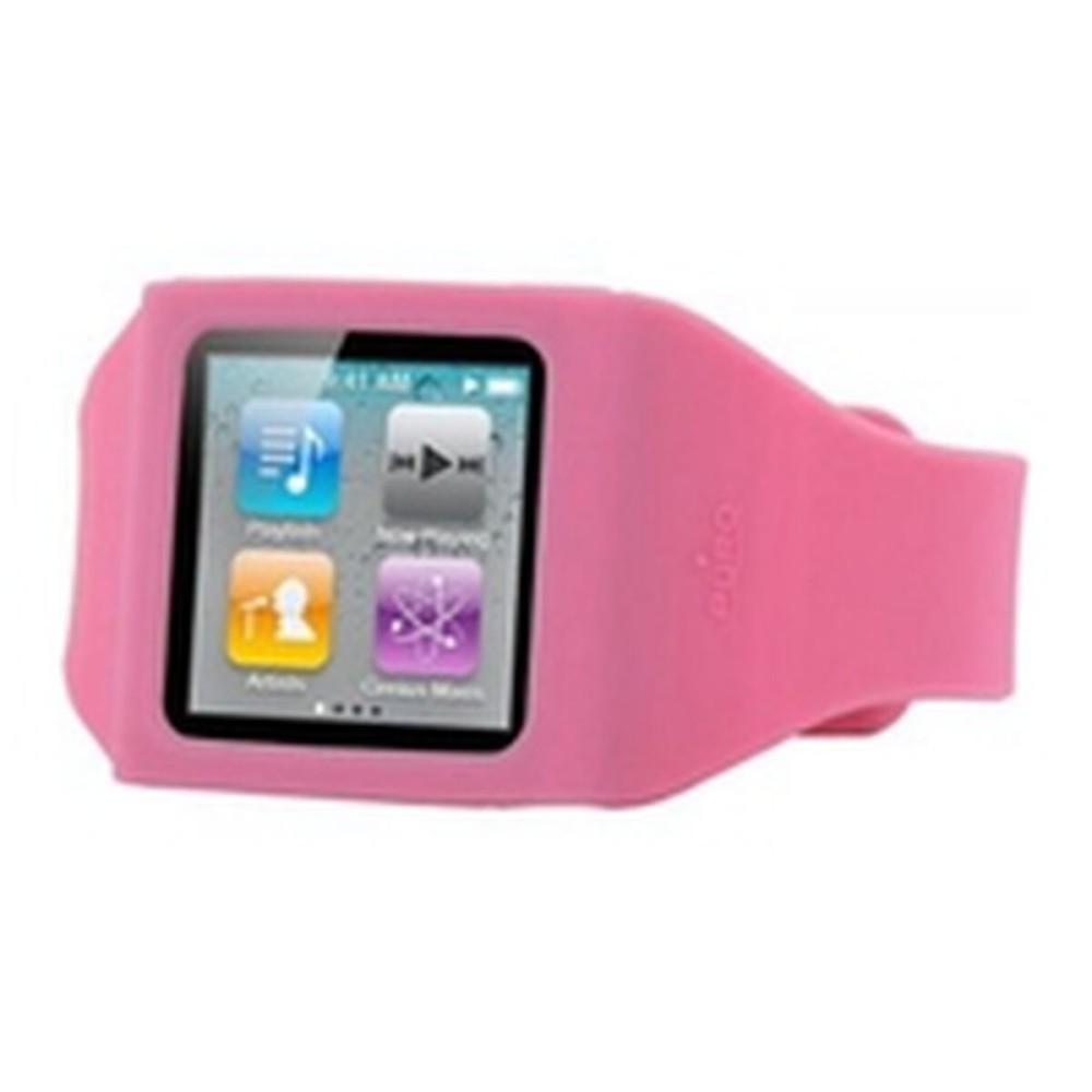 Boîtier d'horloge Muvit iPod Nano 6G Rose