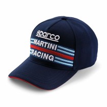 Casquette Sparco Martini Racing Bleu Rouge