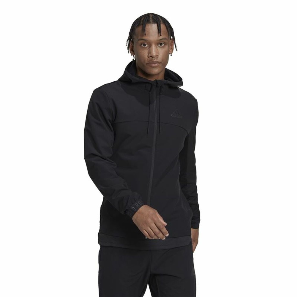 Veste de Sport pour Homme Adidas COLD.RDY Training Noir