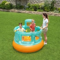 Bestway Trampoline Gonflable Jeux avec Boules 152x152x117 cm +3 Ans Intérieur et Jardin 52344