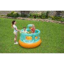 Bestway Trampoline Gonflable Jeux avec Boules 152x152x117 cm +3 Ans Intérieur et Jardin 52344