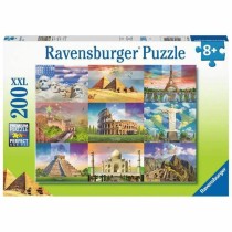 Puzzle Ravensburger 13290 XXL Monumentos del mundo 200 Stücke