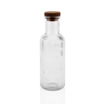 Water bottle Versa Transparent Glass 1 L 8,7 x 27,8 x 8,7 cm