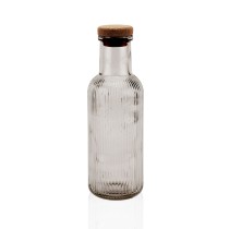 Wasserflasche Versa Grau Glas 1 L 8,7 x 27,8 x 8,7 cm