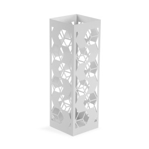 Umbrella stand Versa White 15,5 x 49 x 15,5 cm