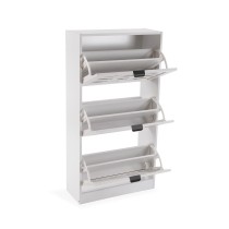 Shoe Rack Versa White 24 x 115 x 60 cm