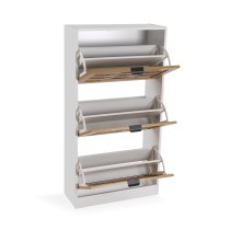 Shoe Rack Versa Brown 24 x 115 x 60 cm