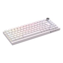 Drahtlose Tastatur Newskill NS-KB-PYROSPRO-IV Weiß Qwerty Spanisch QWERTY