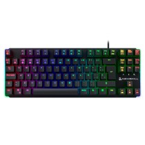 Tastatur Newskill NS-KB-GUNGNYRT-GAT-R Schwarz Qwerty Spanisch QWERTY