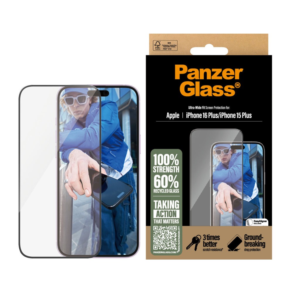 Protection pour Écran Panzer Glass 2863 Apple