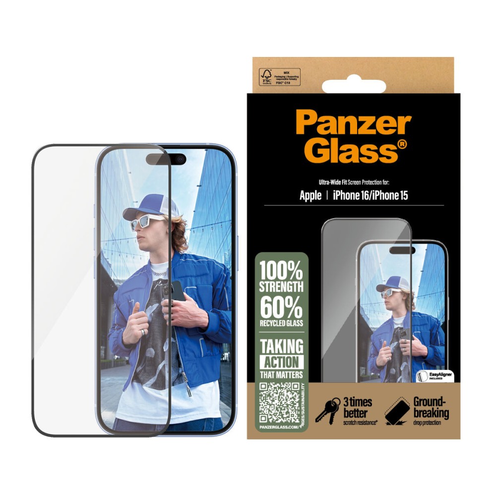 Protection pour Écran Panzer Glass 2861 Apple