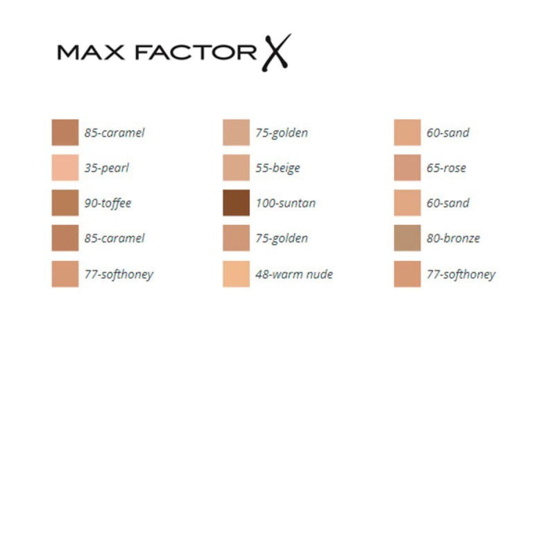 Base de maquillage liquide Max Factor Face Finity 3-en-1 30 ml