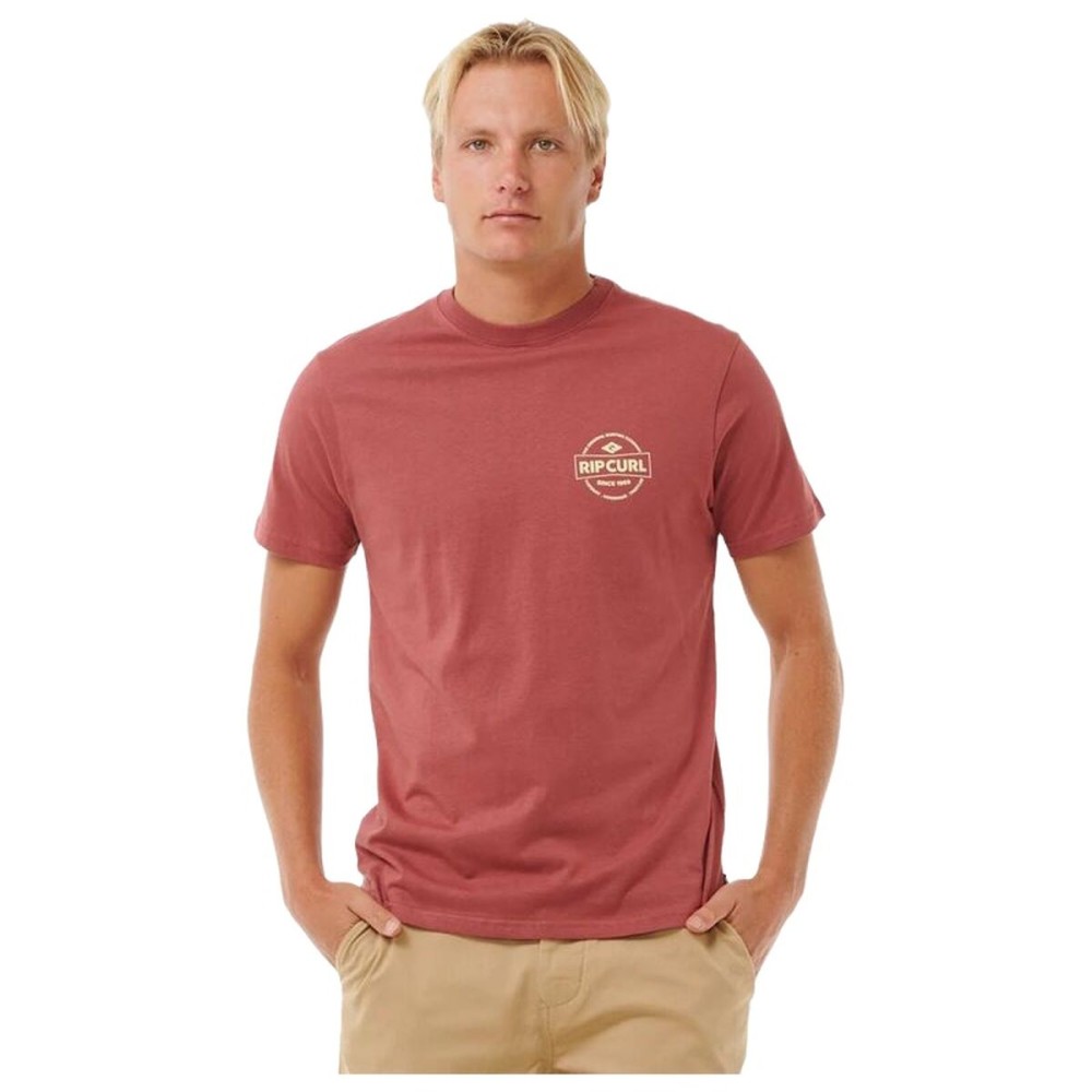 Herren Kurzarm-T-Shirt Rip Curl Staple