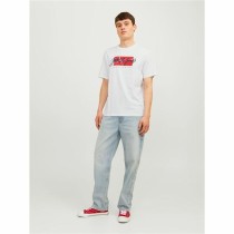 T-shirt à manches courtes homme Jack & Jones tiley Blanc