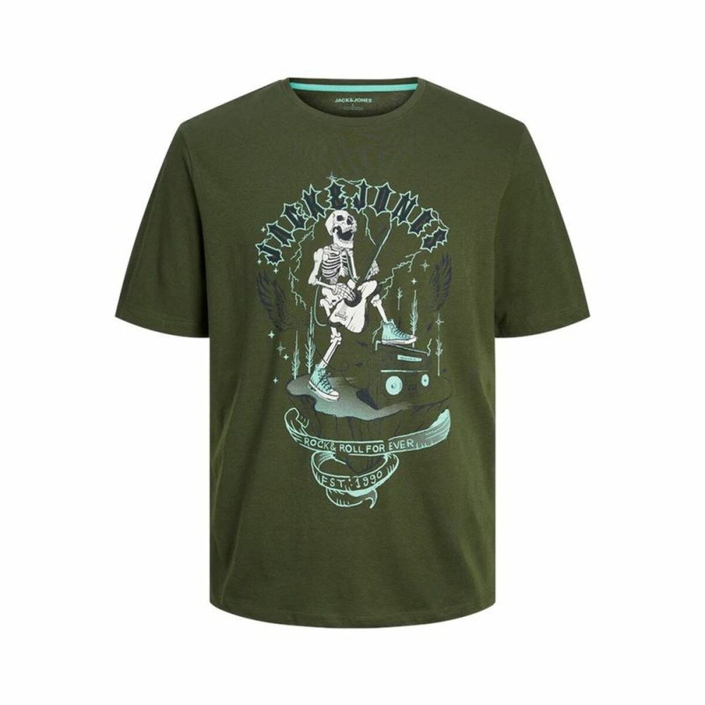 Herren Kurzarm-T-Shirt Jack & Jones Olive