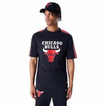 Herren Kurzarm-T-Shirt New Era NBA PANEL OS Chicago Bulls Schwarz