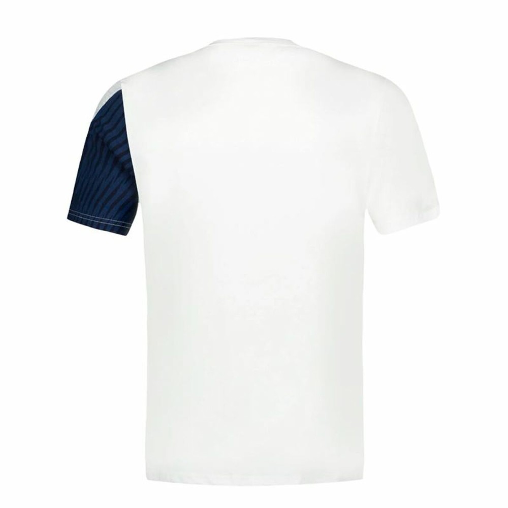 Herren Kurzarm-T-Shirt Le coq sportif Heritage N°1 New Brand Weiß