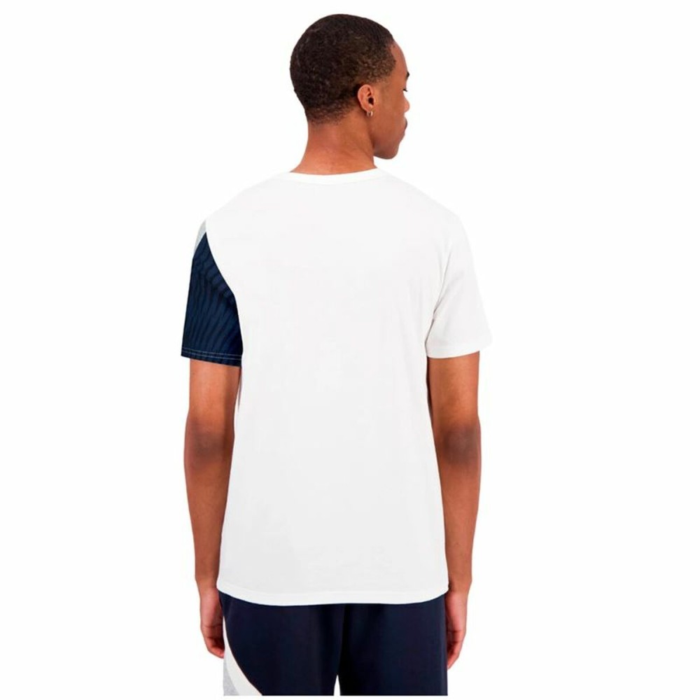 T-shirt à manches courtes homme Le coq sportif Heritage N°1 New Brand Blanc