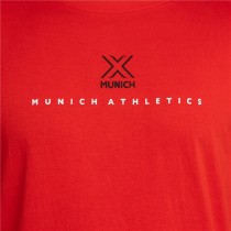 Kurzärmliges Sport T-Shirt Munich Rot