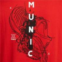 Kurzärmliges Sport T-Shirt Munich Rot