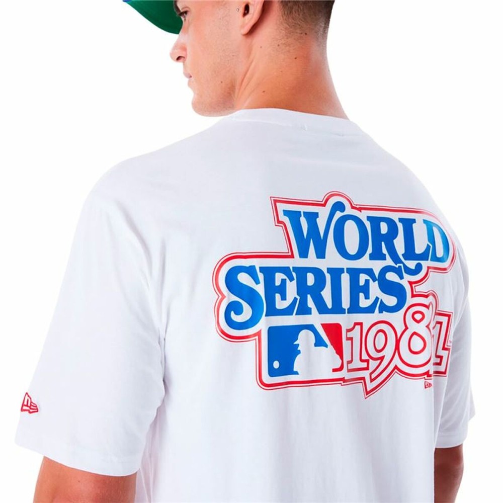 Men’s Short Sleeve T-Shirt New Era MLB WORLD SERIES OS LA Dodgers Hombre