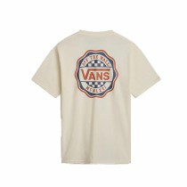 Herren Kurzarm-T-Shirt Vans Hawl Pass Ss Crew Beige