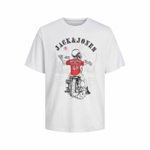 Herren Kurzarm-T-Shirt Jack & Jones Weiß