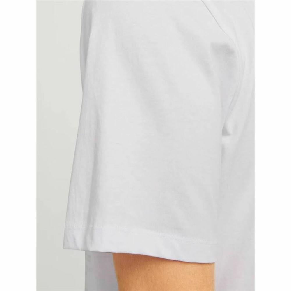 Men’s Short Sleeve T-Shirt Jack & Jones White