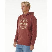 Men’s Hoodie Rip Curl Stapler Hood Brown